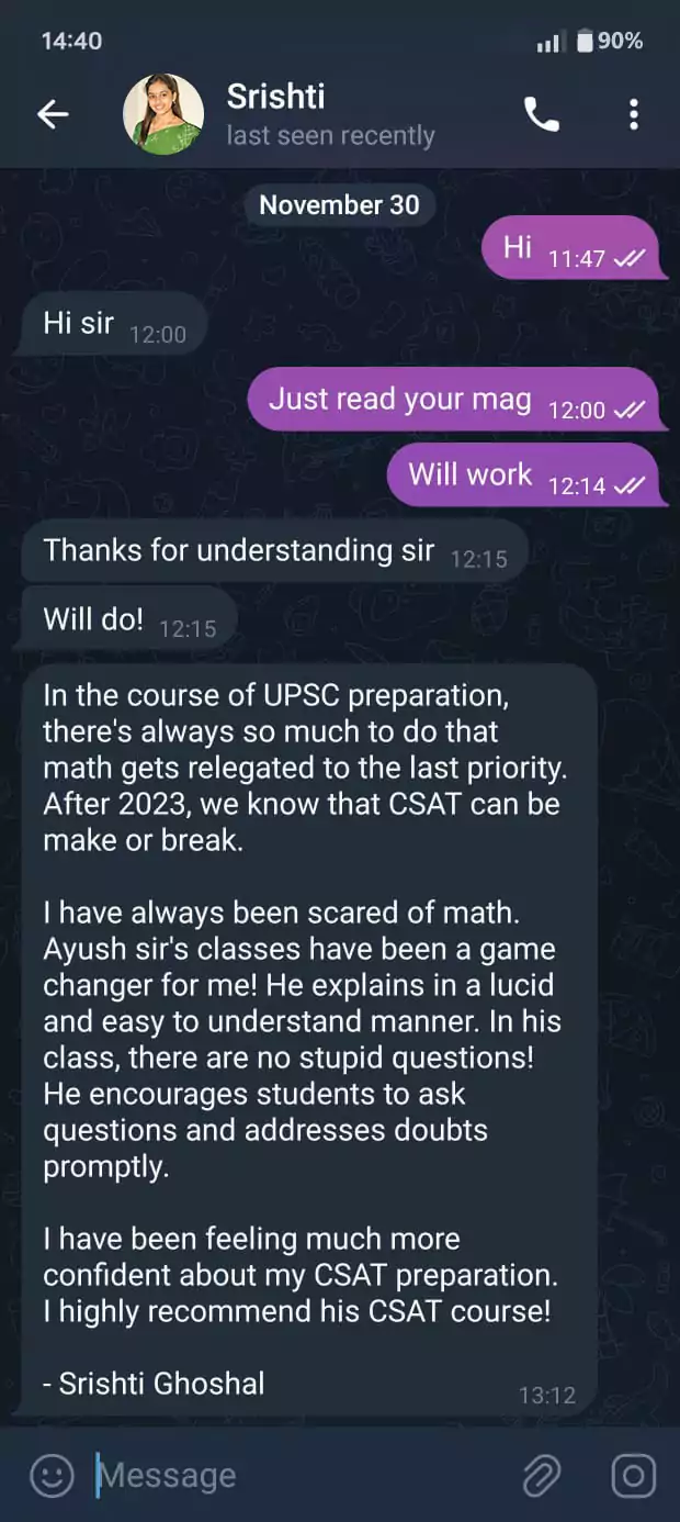 Learner's note on recorded classes